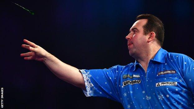 Brendan Dolan in action against Christian Kist on Tuesday night