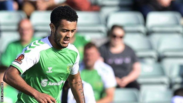 Dion Pereira had a spell on loan with National League side Yeovil Town earlier this season