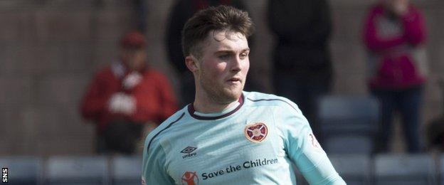 Hearts defender John Souttar