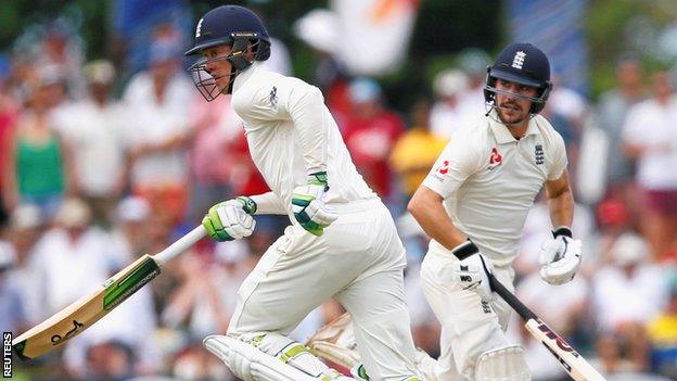 Keaton Jennings and Rory Burns