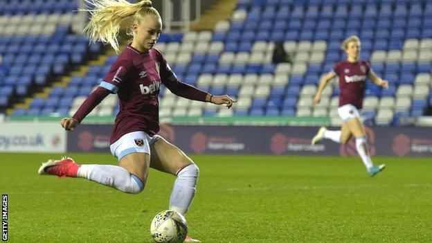 West Ham United women forward Alisha Lehmann