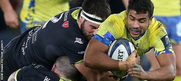 Wesley Fofana's try after six minutes gave Clermont the perfect start