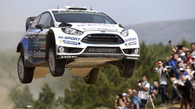 M-Sport's RS WRC car