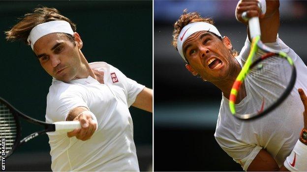 Roger Federer and Rafa Nadal are the men to beat at Wimbledon