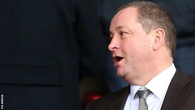 Mike Ashley had been in charge of Newcastle United since 2007