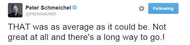 Peter Schmeichel on Twitter