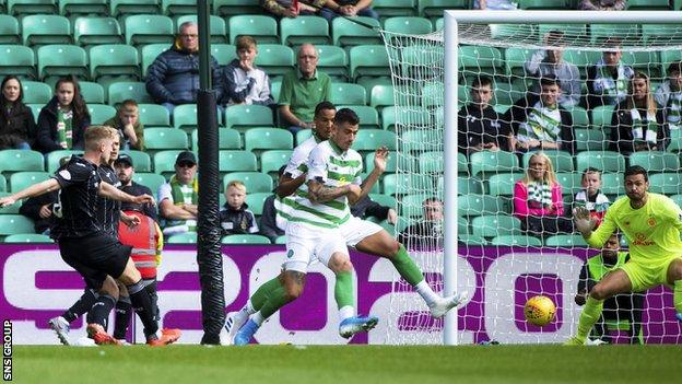 Tom Beadling's strike for Dunfermline forced extra-time