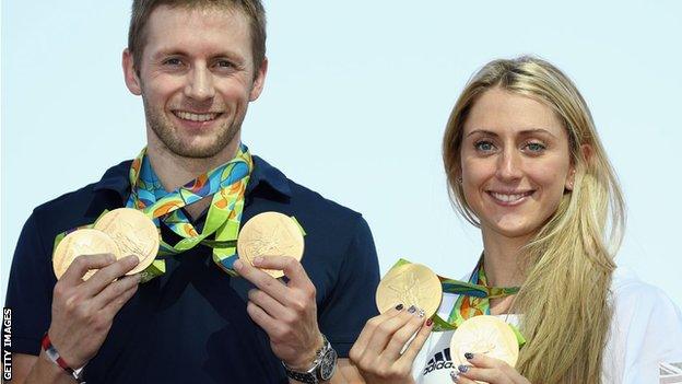 Jason and Laura Kenny