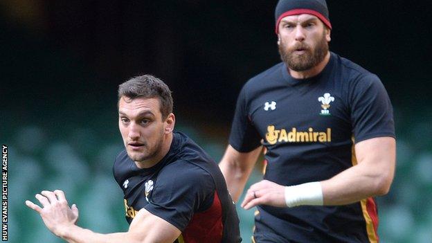 Sam Warburton and Alun Wyn Jones