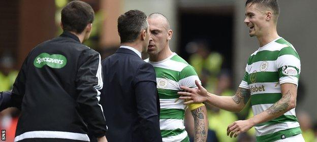 Pedro Caixinha and Scott Brown go head to head