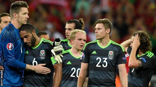 Wales players
