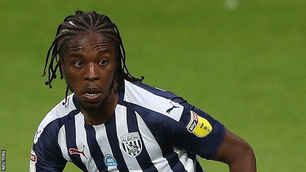 West Bromwich Albion midfielder Romaine Sawyers