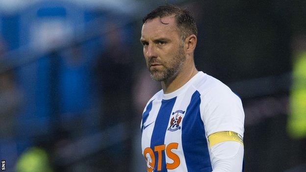 Kilmarnock striker Kris Boyd