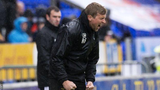 Inverness manager Richie Foran