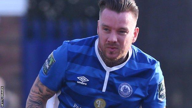 Jamie O'Hara in action for Billericay