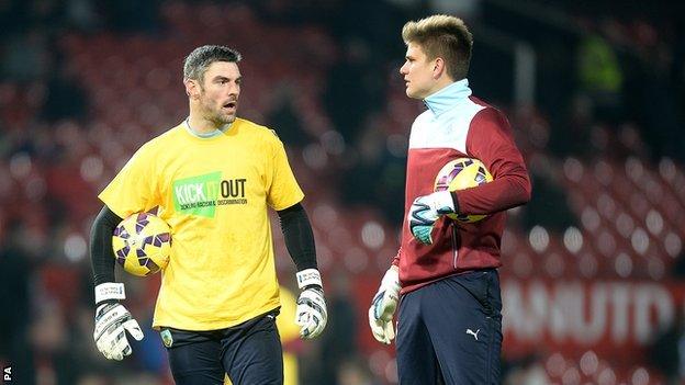 Sydney-born Nizic has Matt Gilks ahead of him for a place on the bench behind Tom Heaton at Burnley