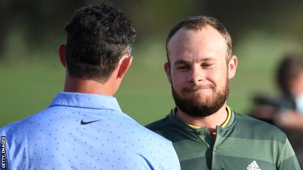 Tyrrell Hatton and Rory McIlroy