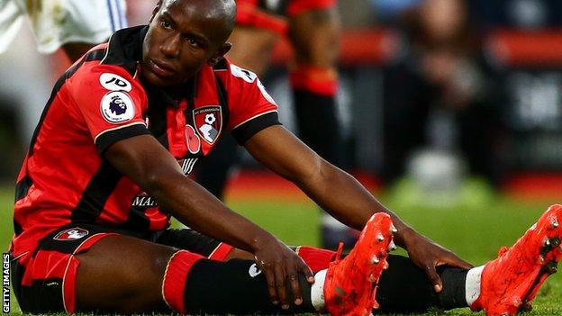 Bournemouth striker Benik Afobe