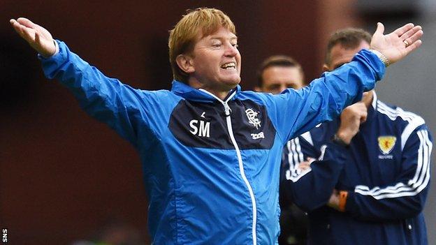 Stuart McCall's last job in Scotland was with Rangers