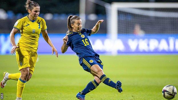 Ukraine women v Scotland women, 2022