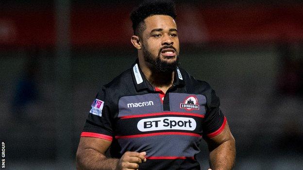 Edinburgh prop Darryl Marfo