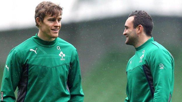 Andrew Trimble and Dave Kearney