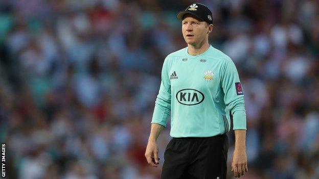 Surrey spinner Gareth Batty