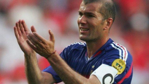 France's Zinedine Zidane