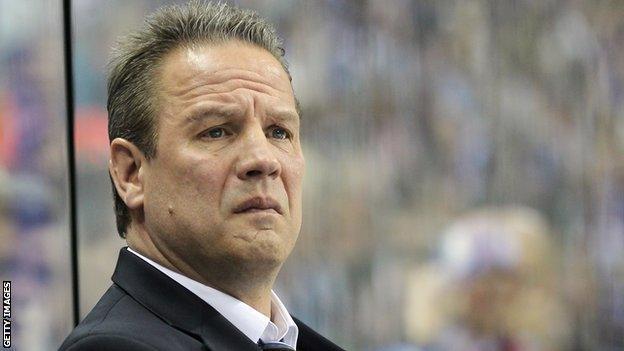 Rich Chernomaz, who has been sacked as head coach by Nottingham Panthers.