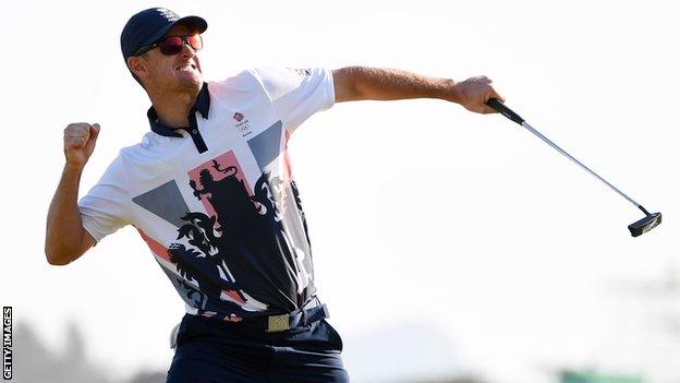 Justin Rose of Great Britain