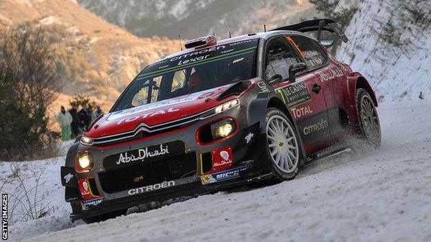 Kris Meeke in Rally Sweden