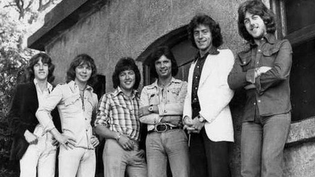 The Miami Showband in 1975