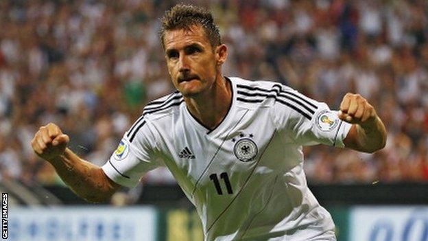 Miroslav Klose scored