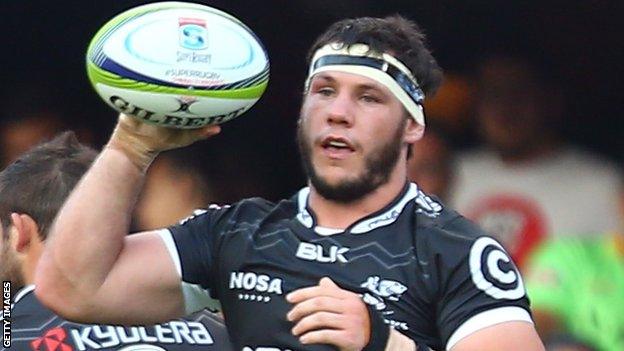 Marcell Coetzee played for the Sharks in South Africa before his move to Ulster