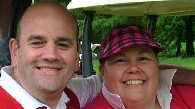 Graeme married wife Sue, 50, in 2004 - six years after his diagnosis with MS