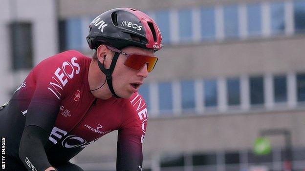 Ben Swift won his first national road race title in the British Championships in June