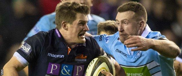 James Johnstone and Stuart Hogg