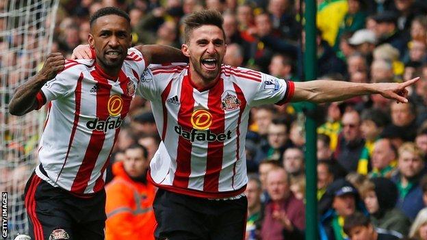 Jermain Defore and Fabio Borini