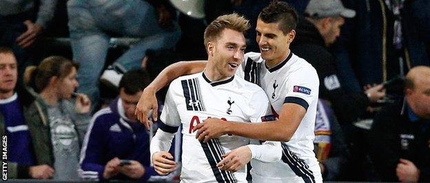 Lamela and Eriksen