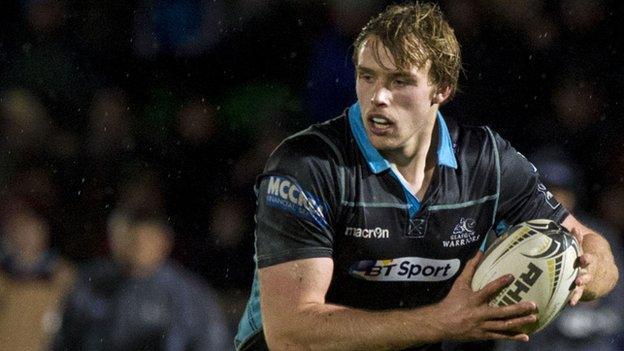 Glasgow Warriors forward Jonny Gray