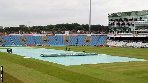 Headingley rain