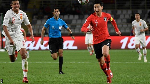 South Korea forward Son Heung-min