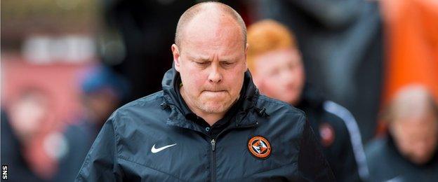 Dundee United head coach Mixu Paatelainen