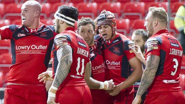 Salford players