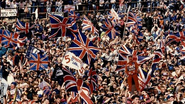 Silverstone crowd