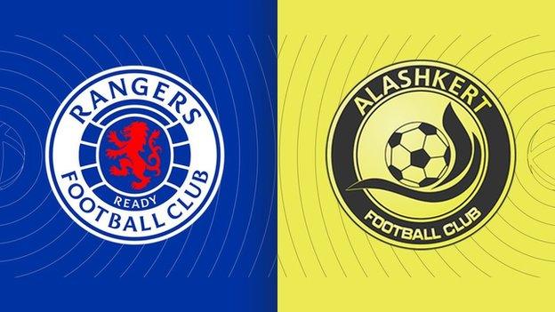 Rangers v Alashkert