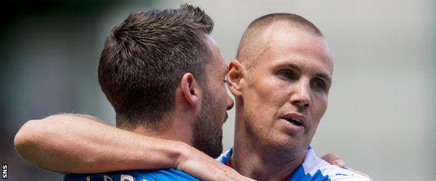 Nicky Clark and Kenny Miller