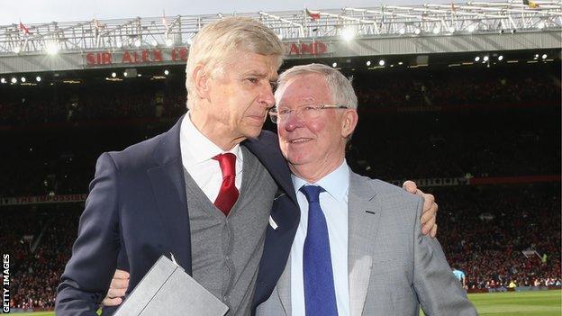 Arsene Wenger and Sir Alex Ferguson