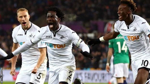 Bony celebrates