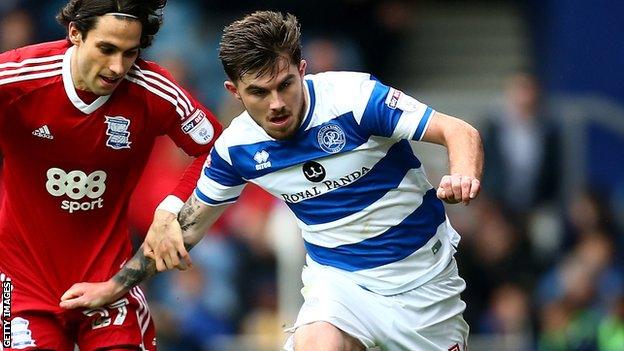 Ryan Manning in action for QPR